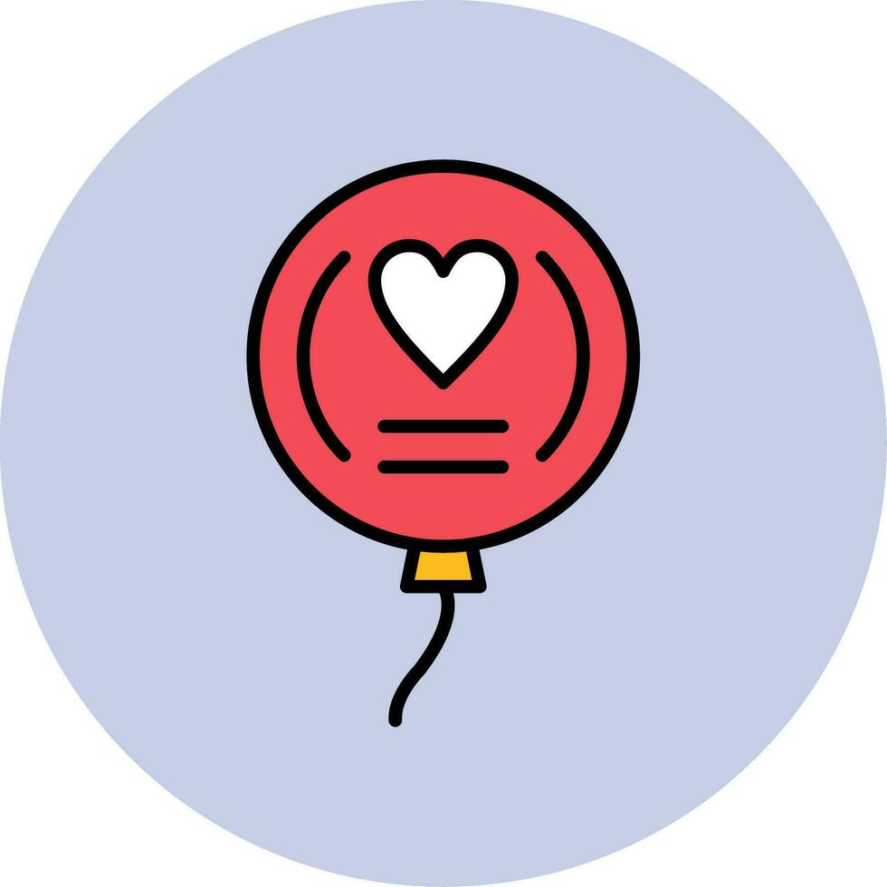 icône de vecteur de ballon