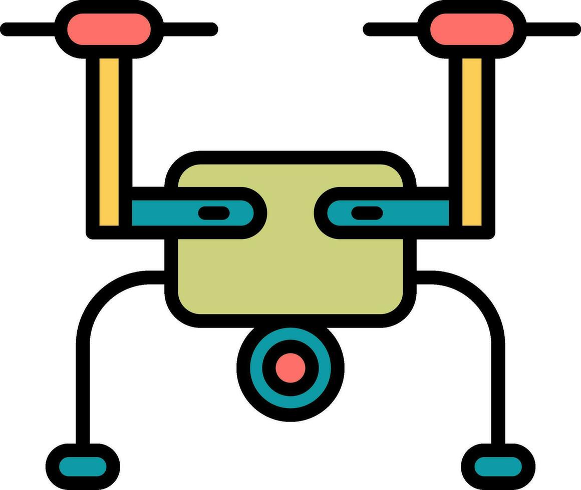 icône de vecteur de drone