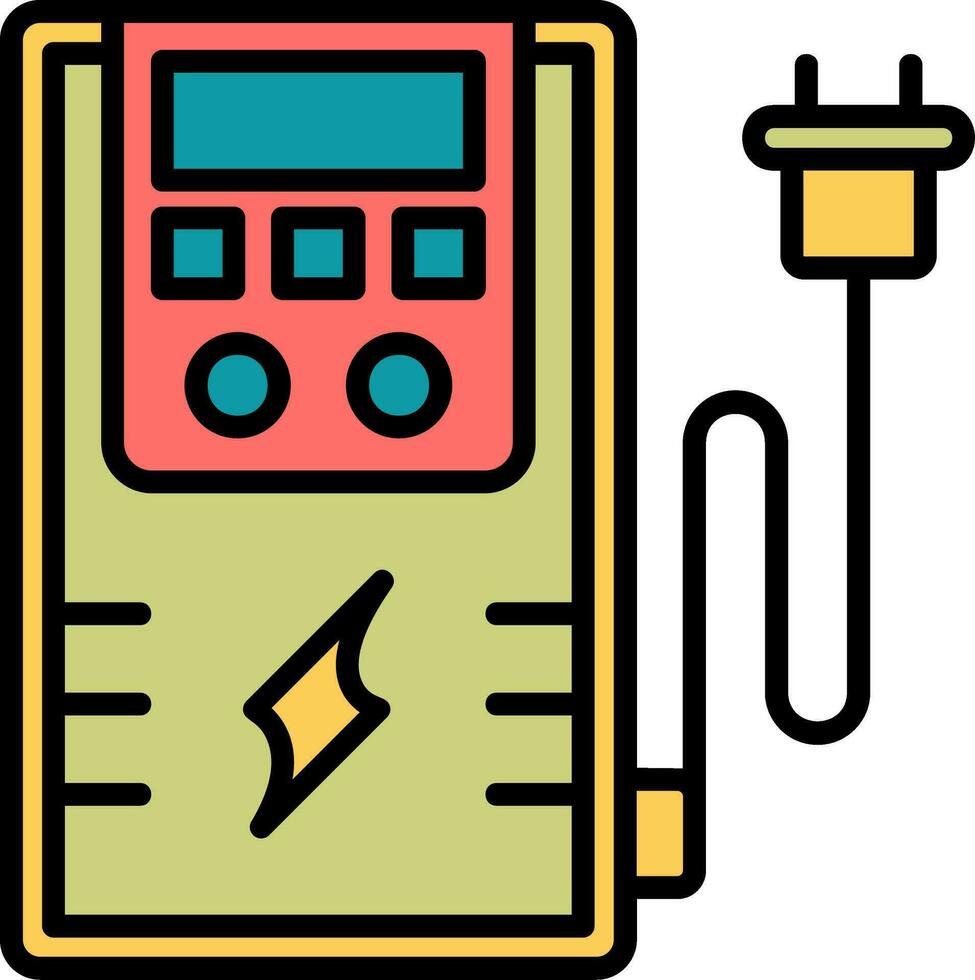 ininterrompu Puissance la fourniture vecteur icône