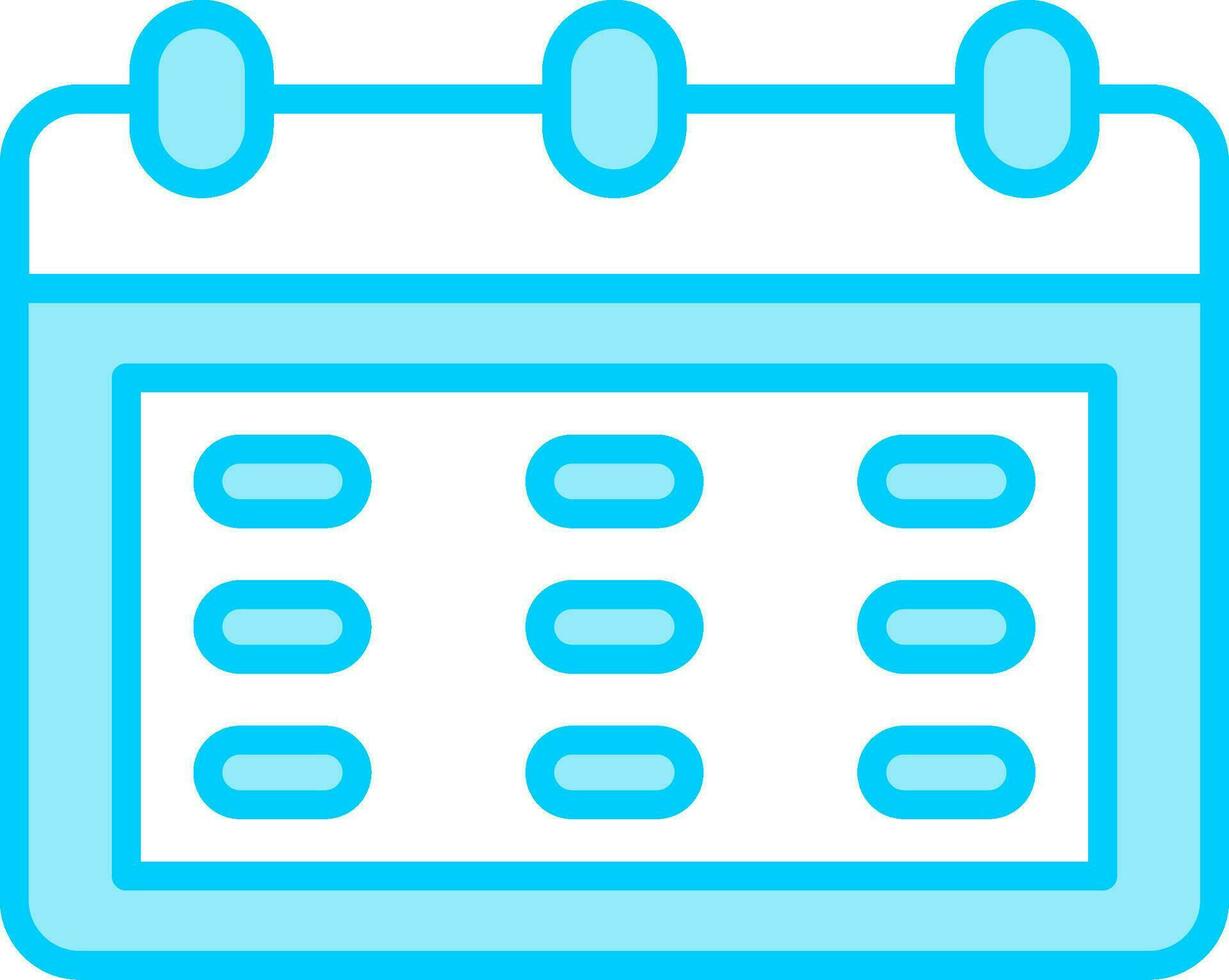 icône de vecteur de calendrier