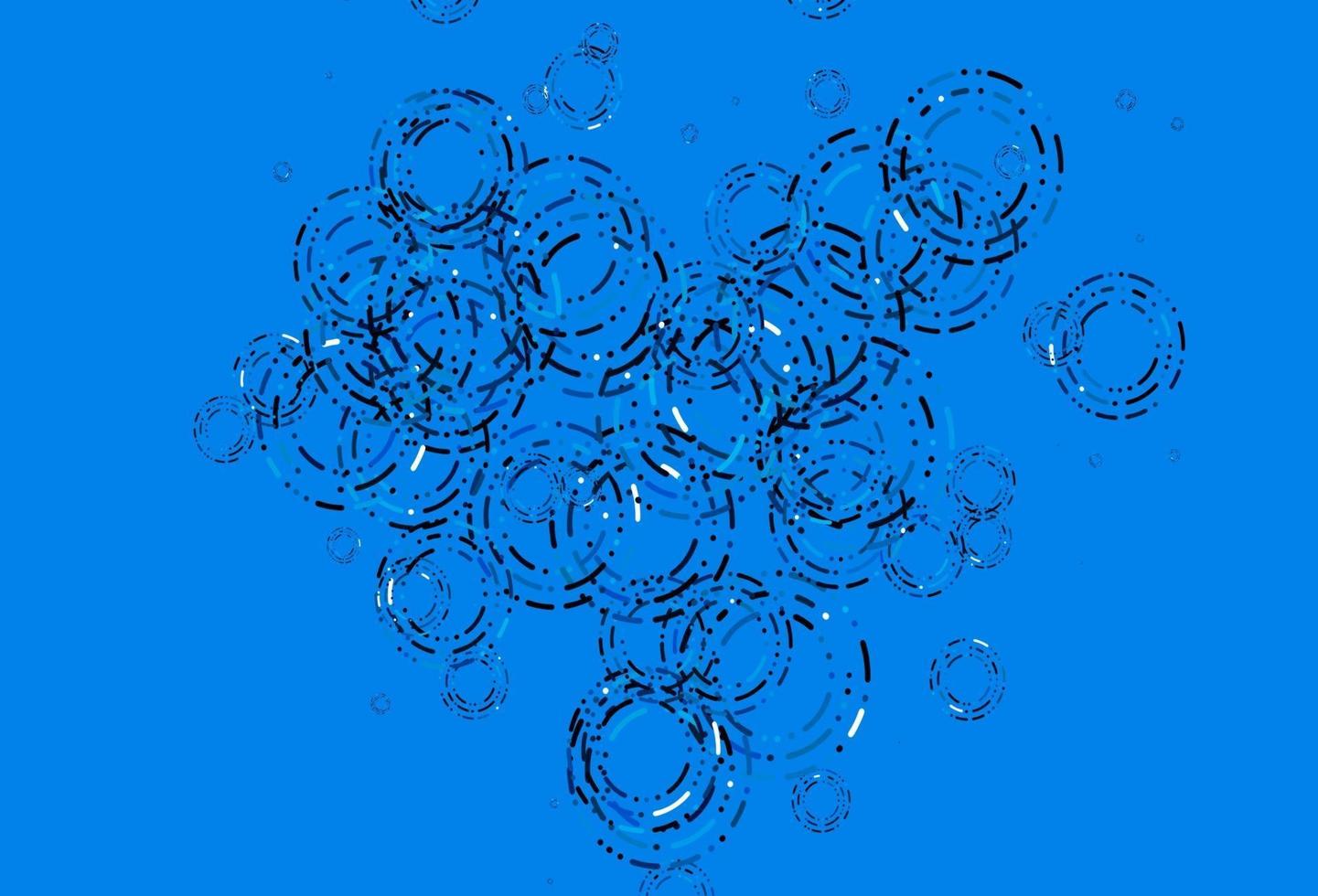 couverture vectorielle bleu clair avec des taches. vecteur