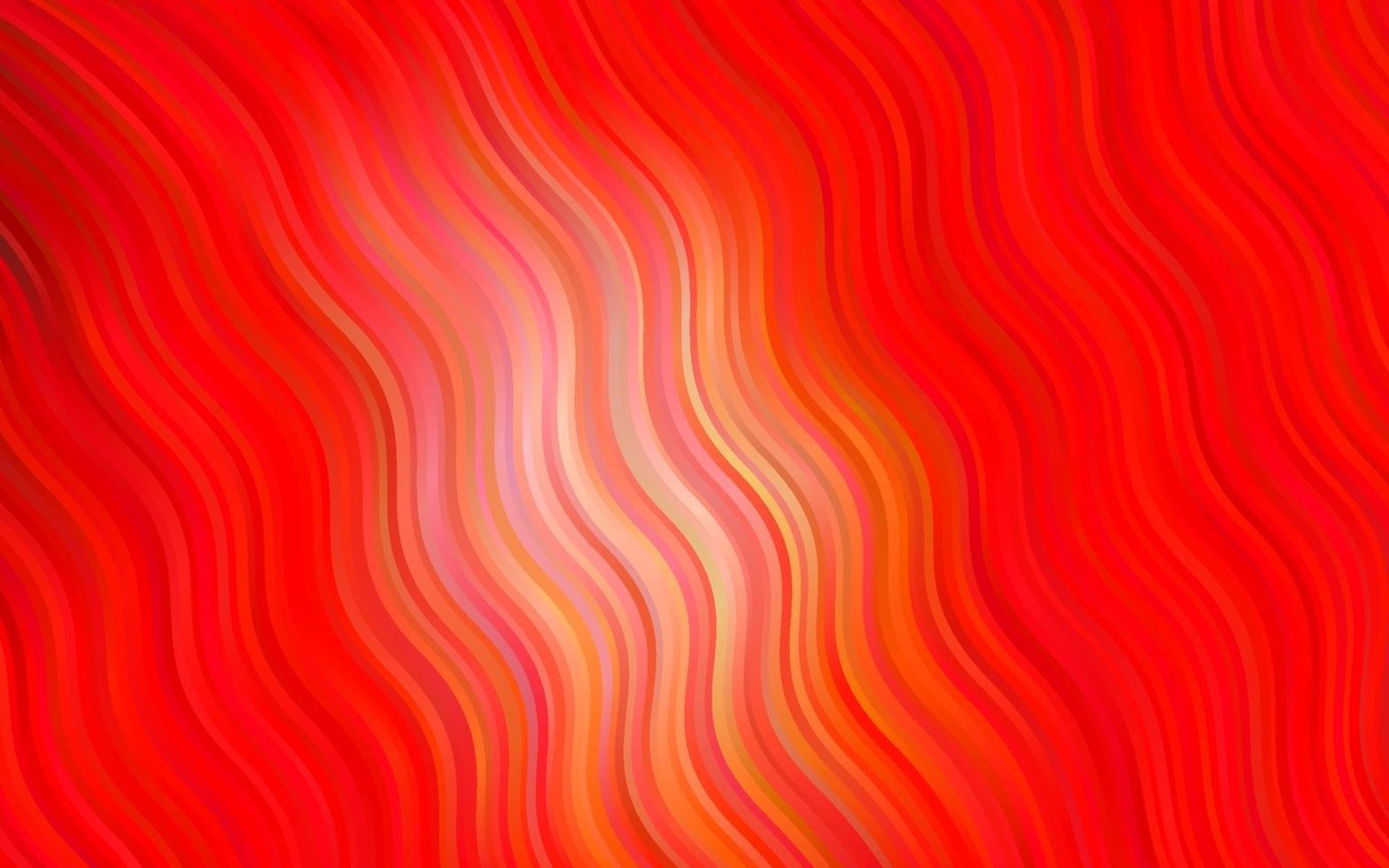 toile de fond de vecteur rouge clair avec des lignes pliées.