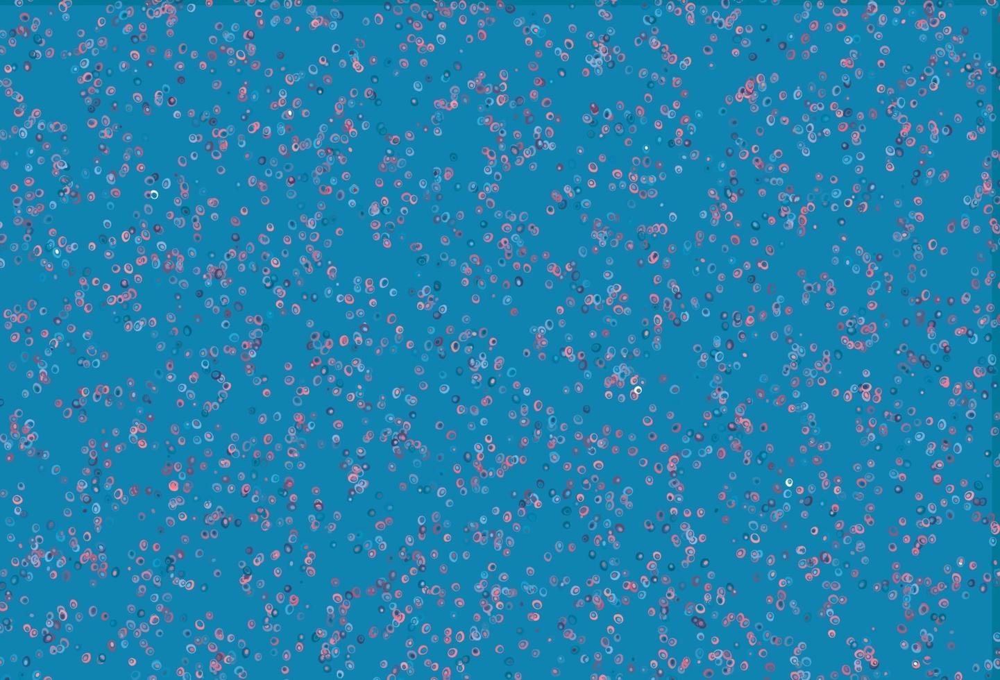 modèle vectoriel bleu clair, rouge avec des cercles.