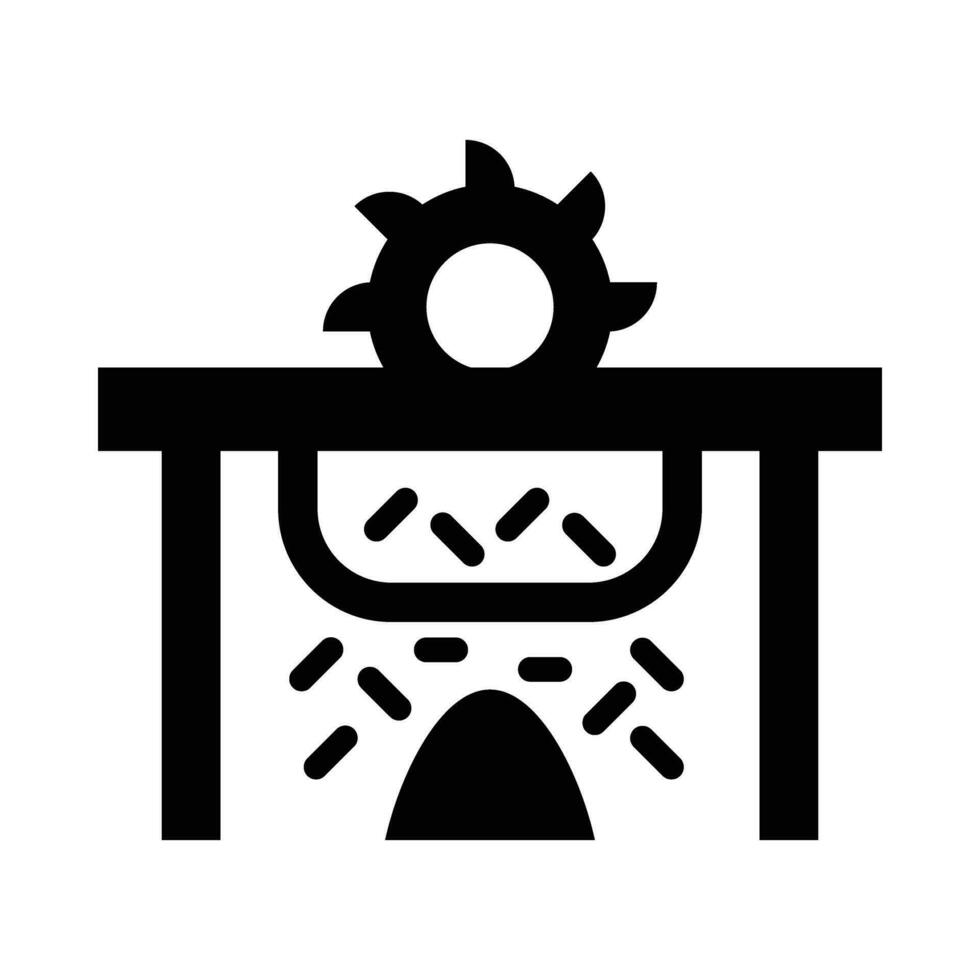 sciure vecteur glyphe icône pour personnel et commercial utiliser.
