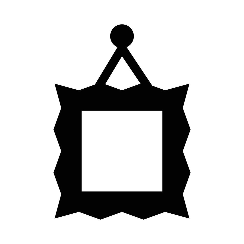 Cadre vecteur glyphe icône pour personnel et commercial utiliser.