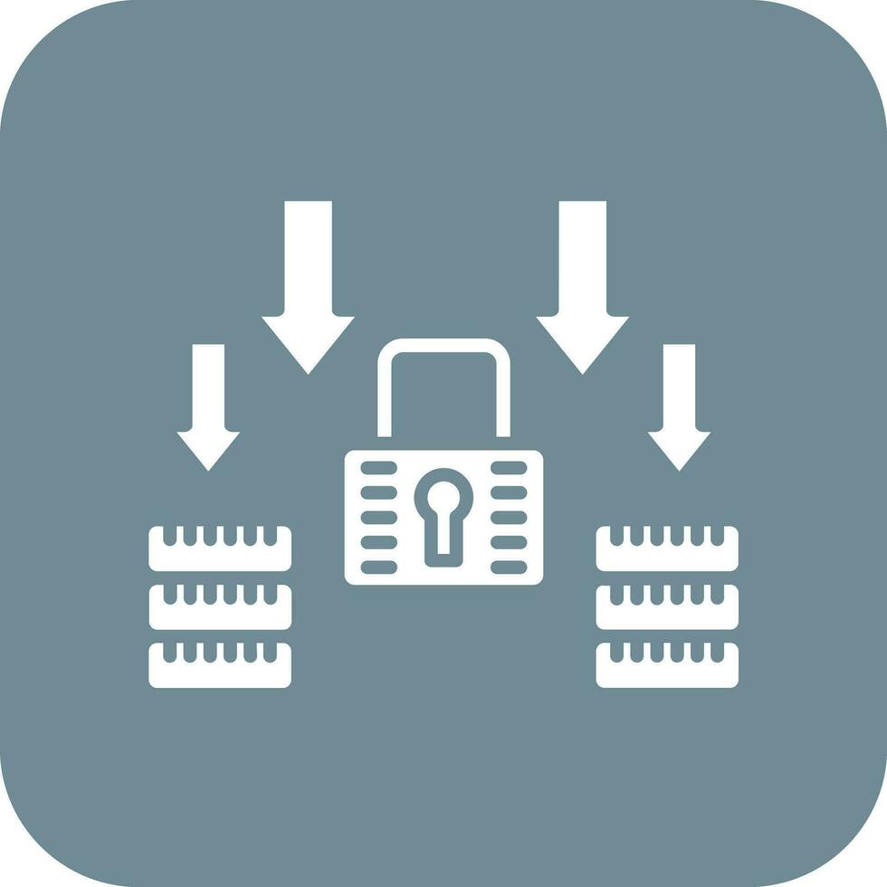 fixé les dépenses vecteur icône