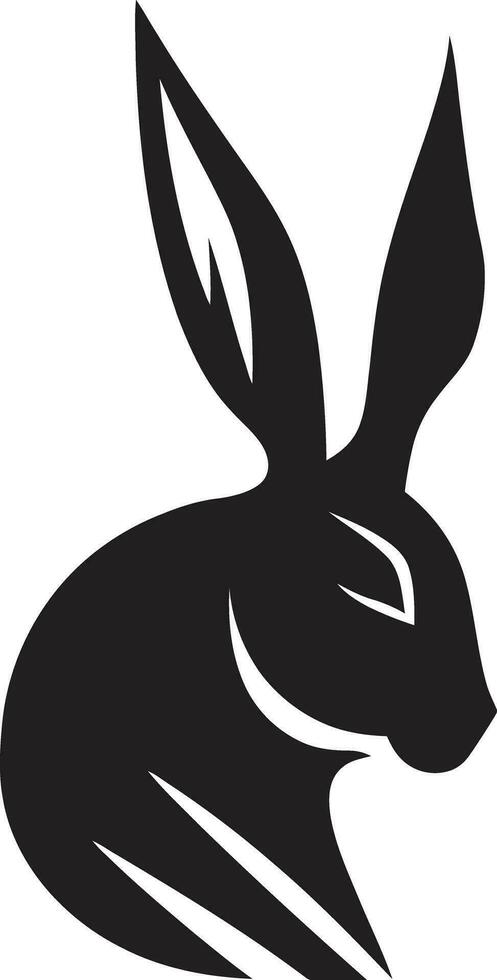 noir vecteur lapin une logo c'est comme polyvalent comme votre affaires Besoins noir vecteur lapin une logo c'est sautillant bien