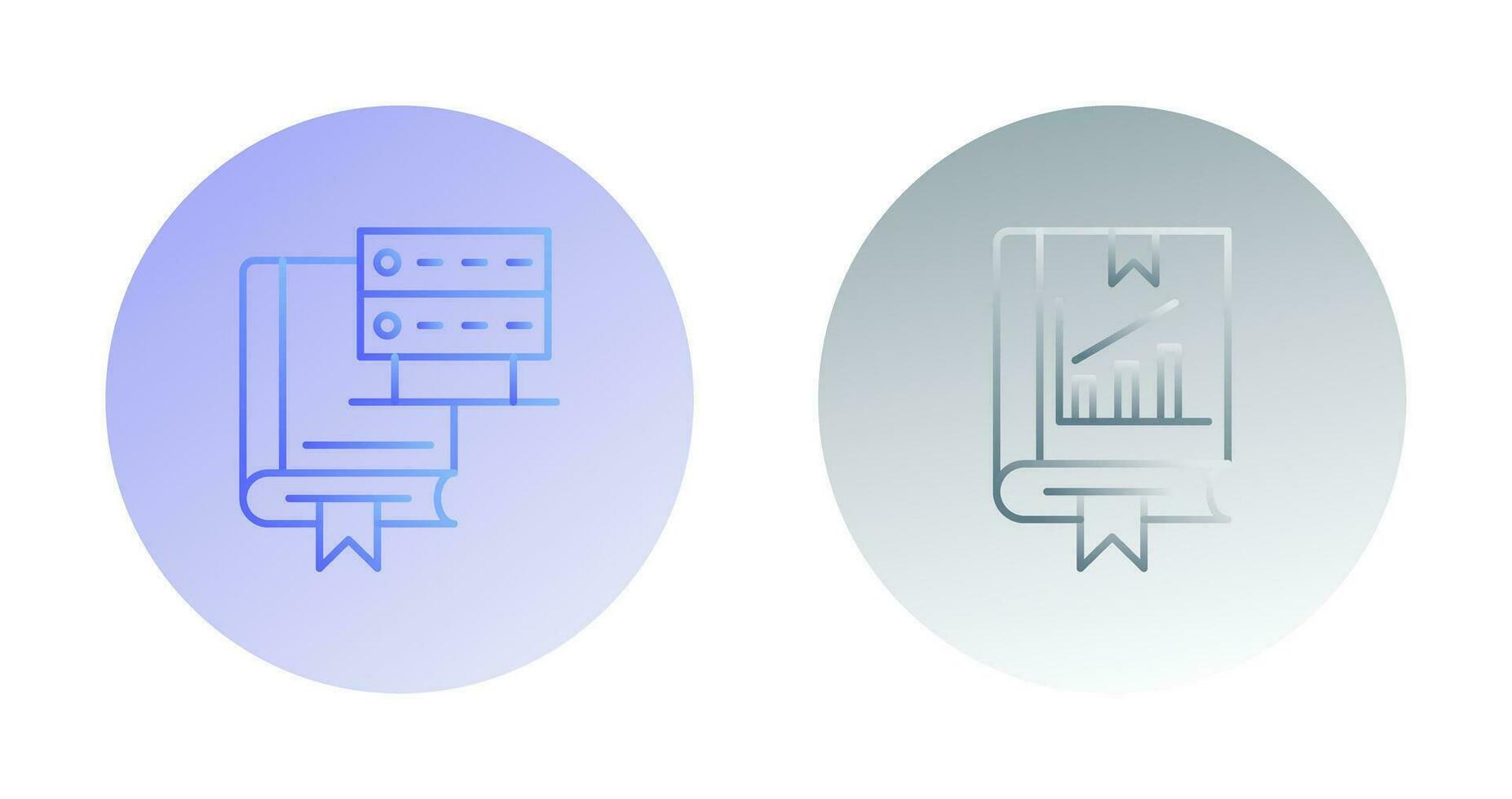 serveur et statistiques icône vecteur