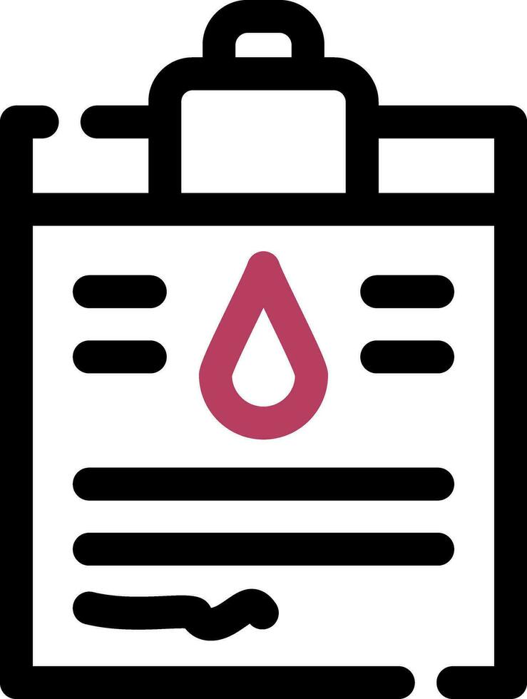 conception d'icône créative de donneur de sang vecteur