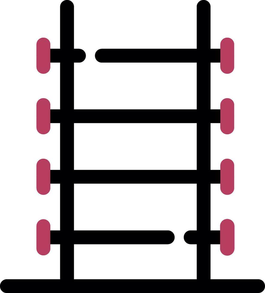 conception d'icône créative échelle vecteur