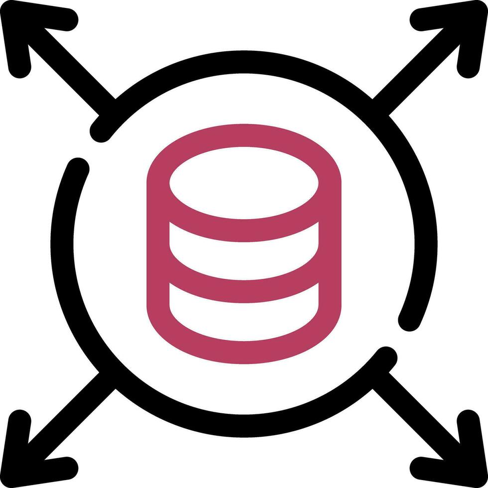 Les données conduit Créatif icône conception vecteur