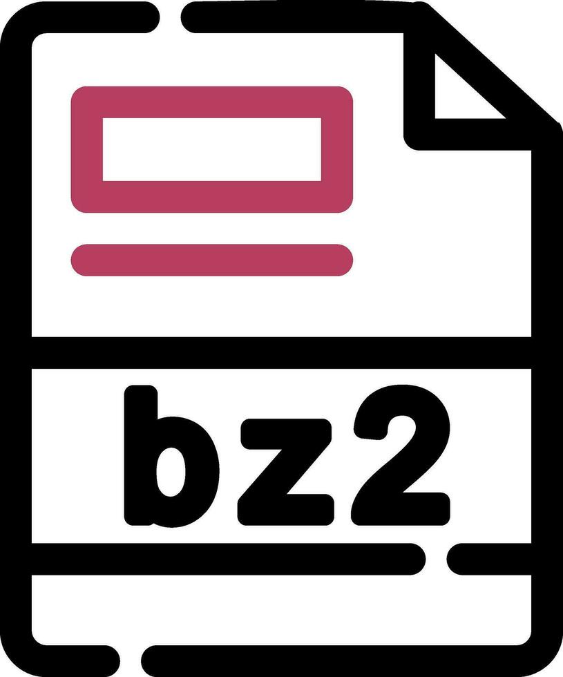 bz2 Créatif icône conception vecteur