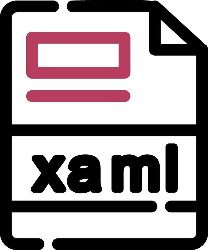 xaml Créatif icône conception vecteur