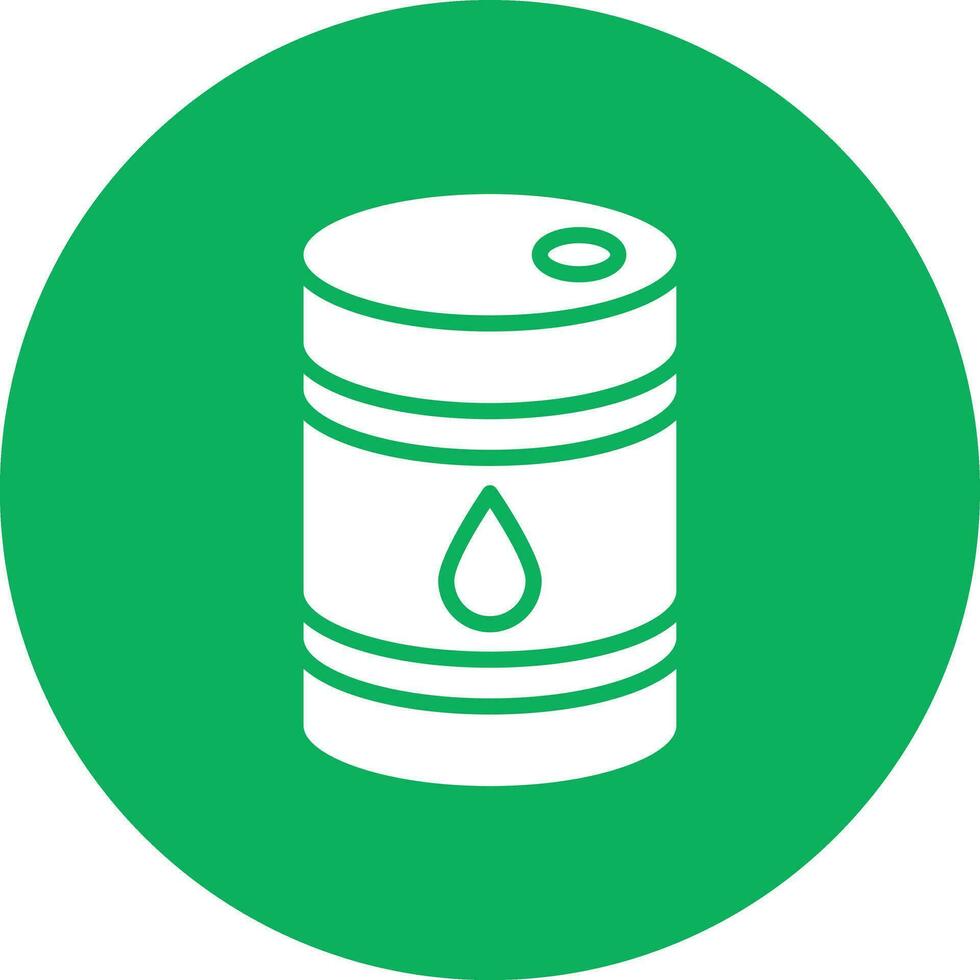 illustration de conception d'icône de vecteur de baril de pétrole