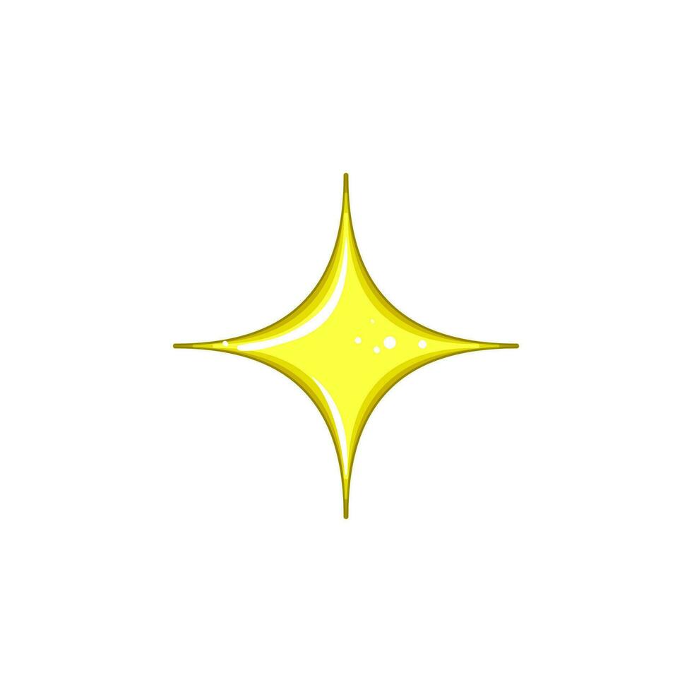 symbole étoile dessin animé vecteur illustration