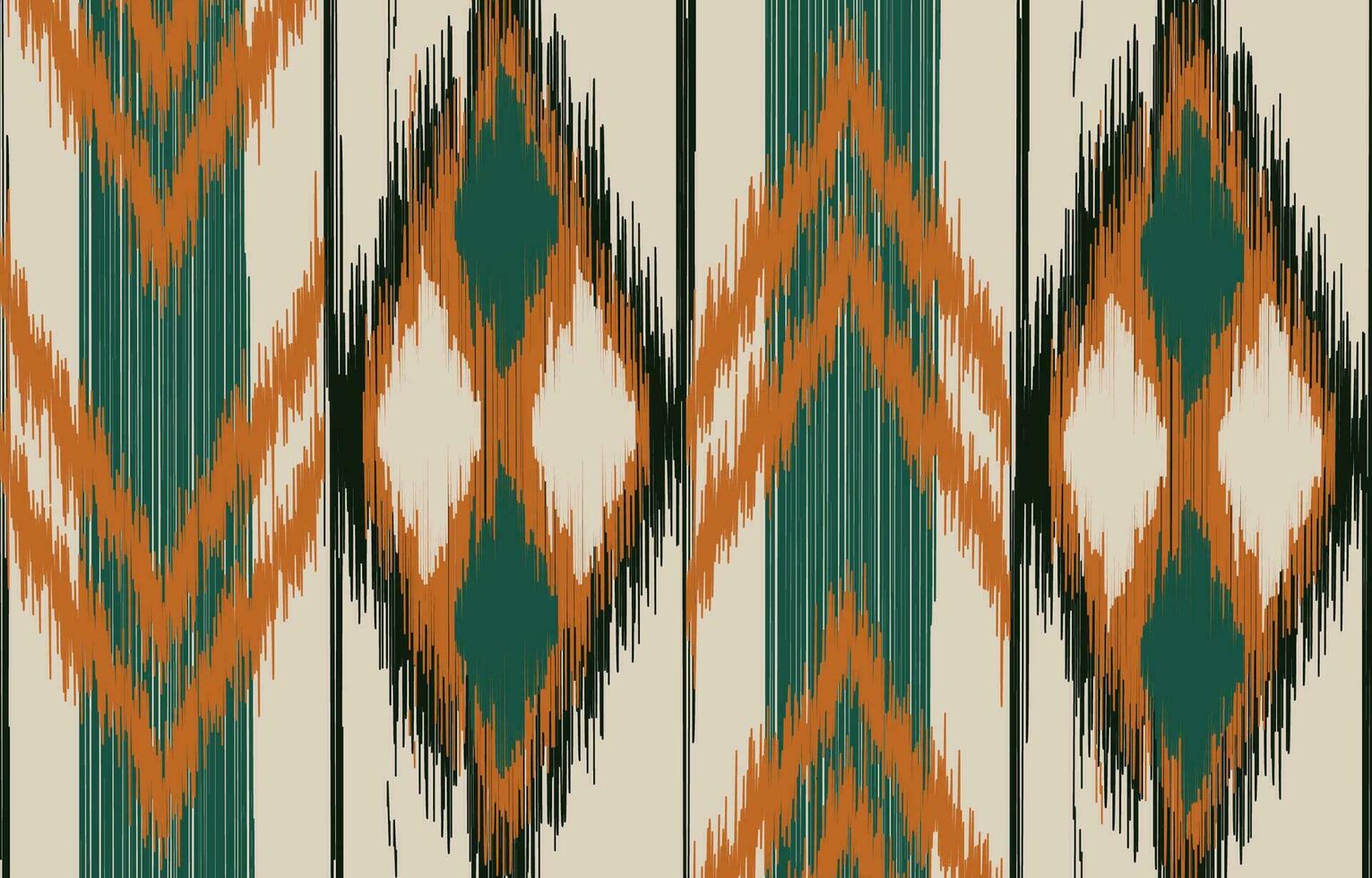 ethnique abstrait ikat art. aztèque ornement imprimer. géométrique ethnique modèle sans couture Couleur Oriental. conception pour Contexte ,rideau, tapis, fond d'écran, vêtements, emballage, batique, vecteur illustration.