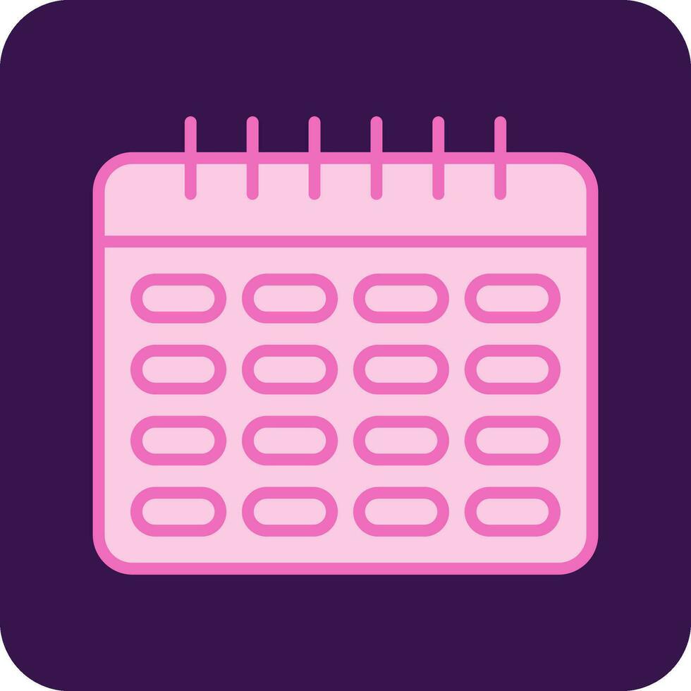 icône de vecteur de calendrier