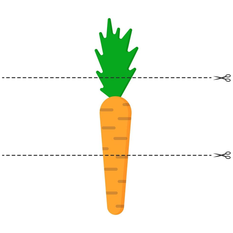 illustration vectorielle. un jeu pour les enfants d'âge préscolaire. vecteur