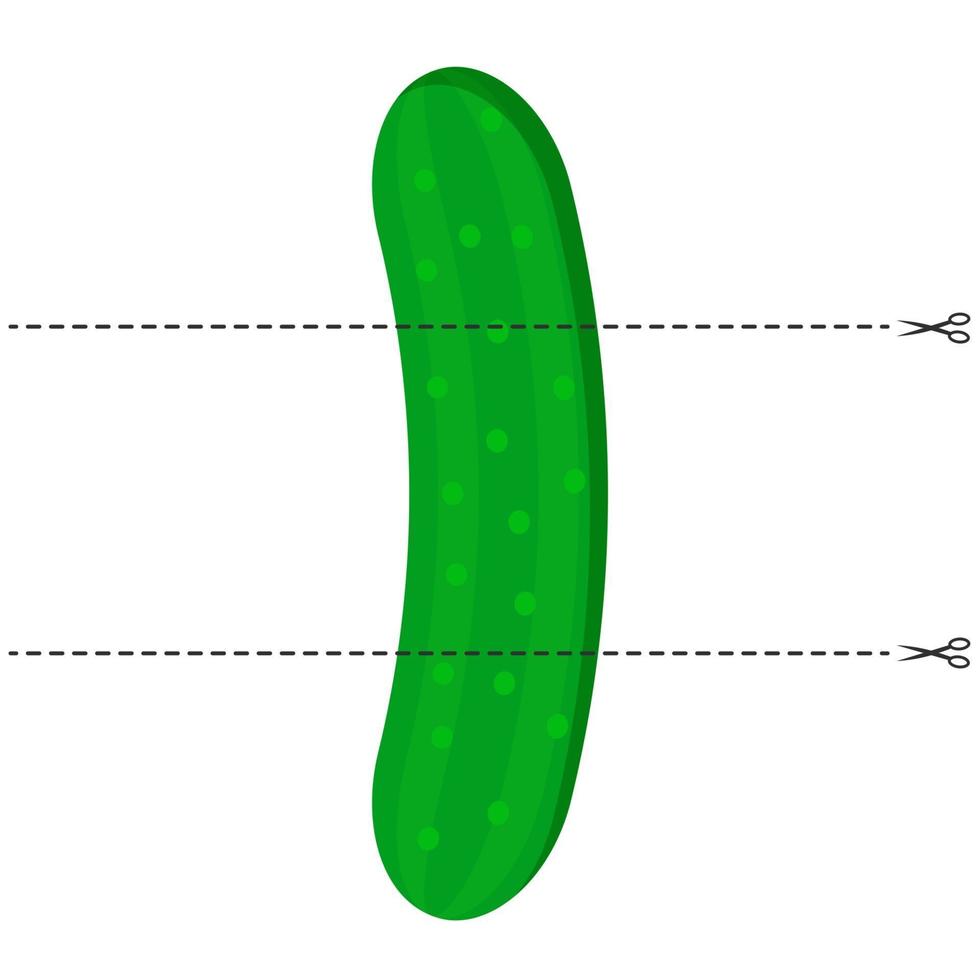 illustration vectorielle. un jeu pour les enfants d'âge préscolaire. vecteur