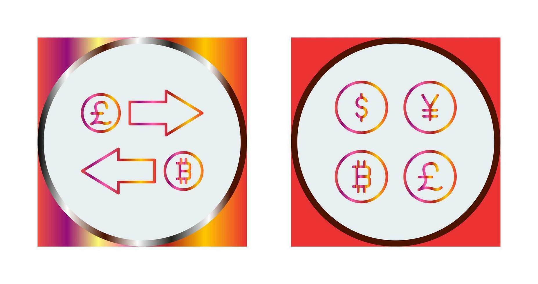 échange et devise icône vecteur