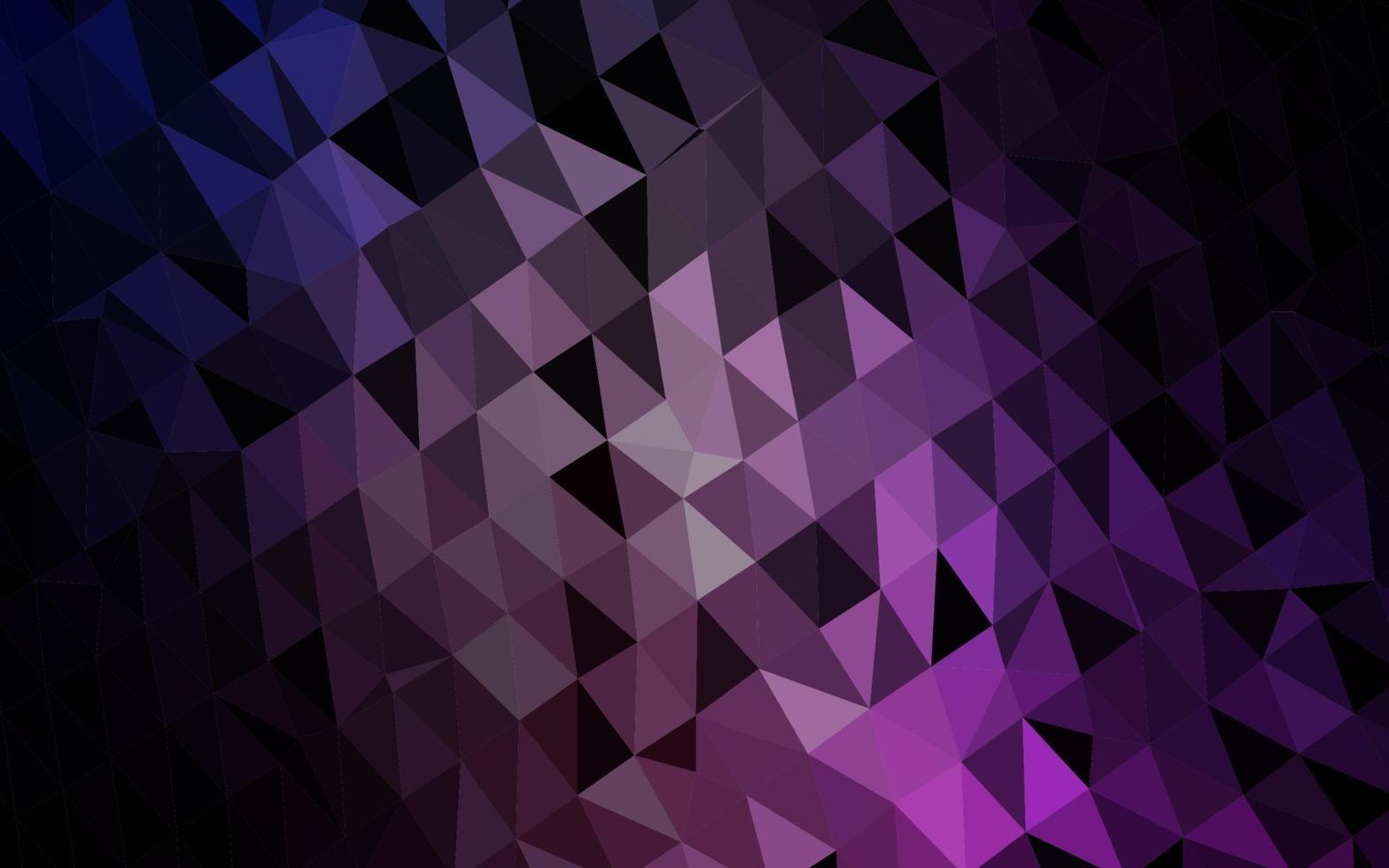 violet foncé, texture de mosaïque triangle vecteur rose.