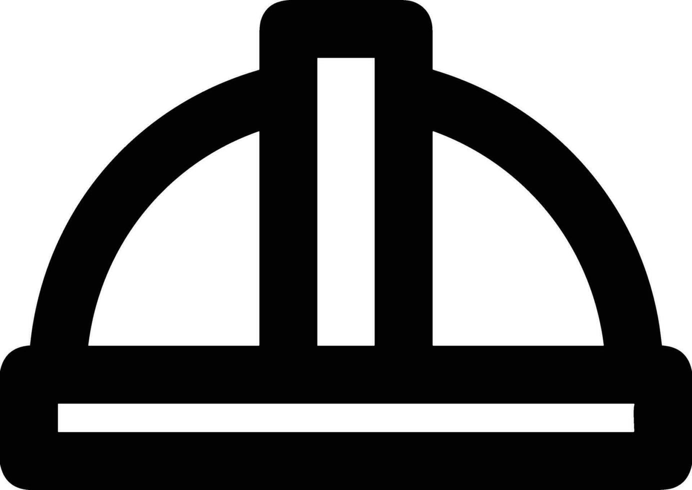 sécurité casque icône symbole image vecteur. illustration de le tête protecteur industriel ingénieur ouvrier conception image vecteur