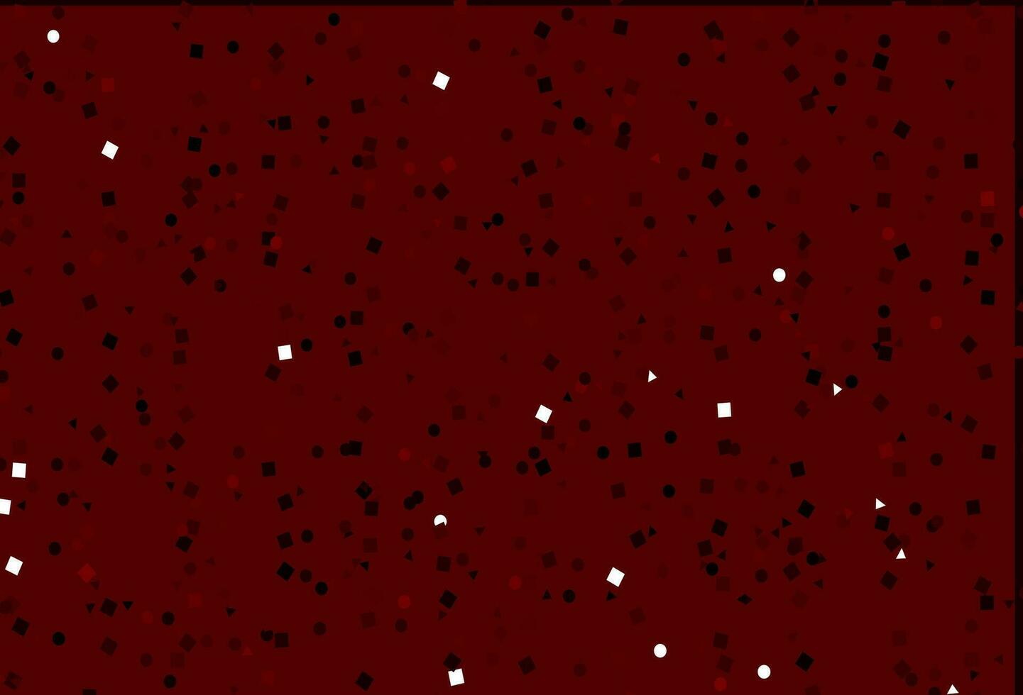 texture vecteur rouge clair dans un style poly avec des cercles, des cubes.