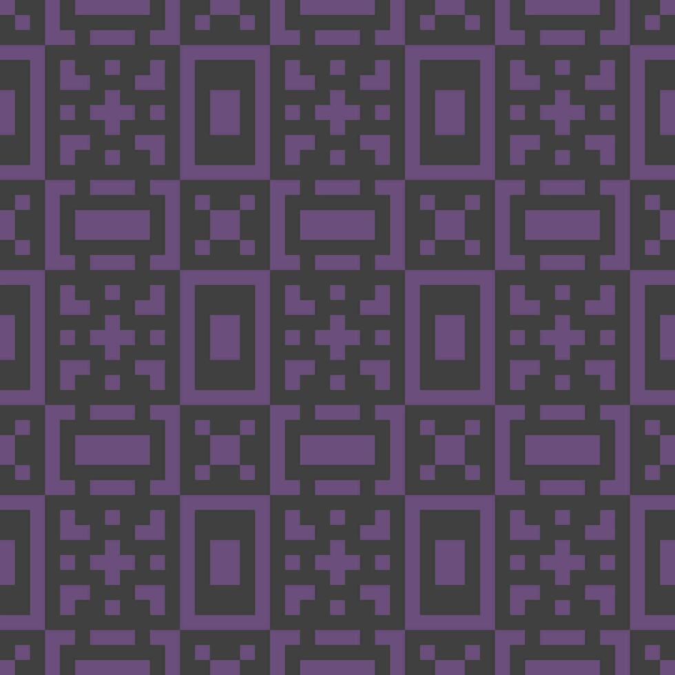 une violet et noir modèle avec carrés vecteur