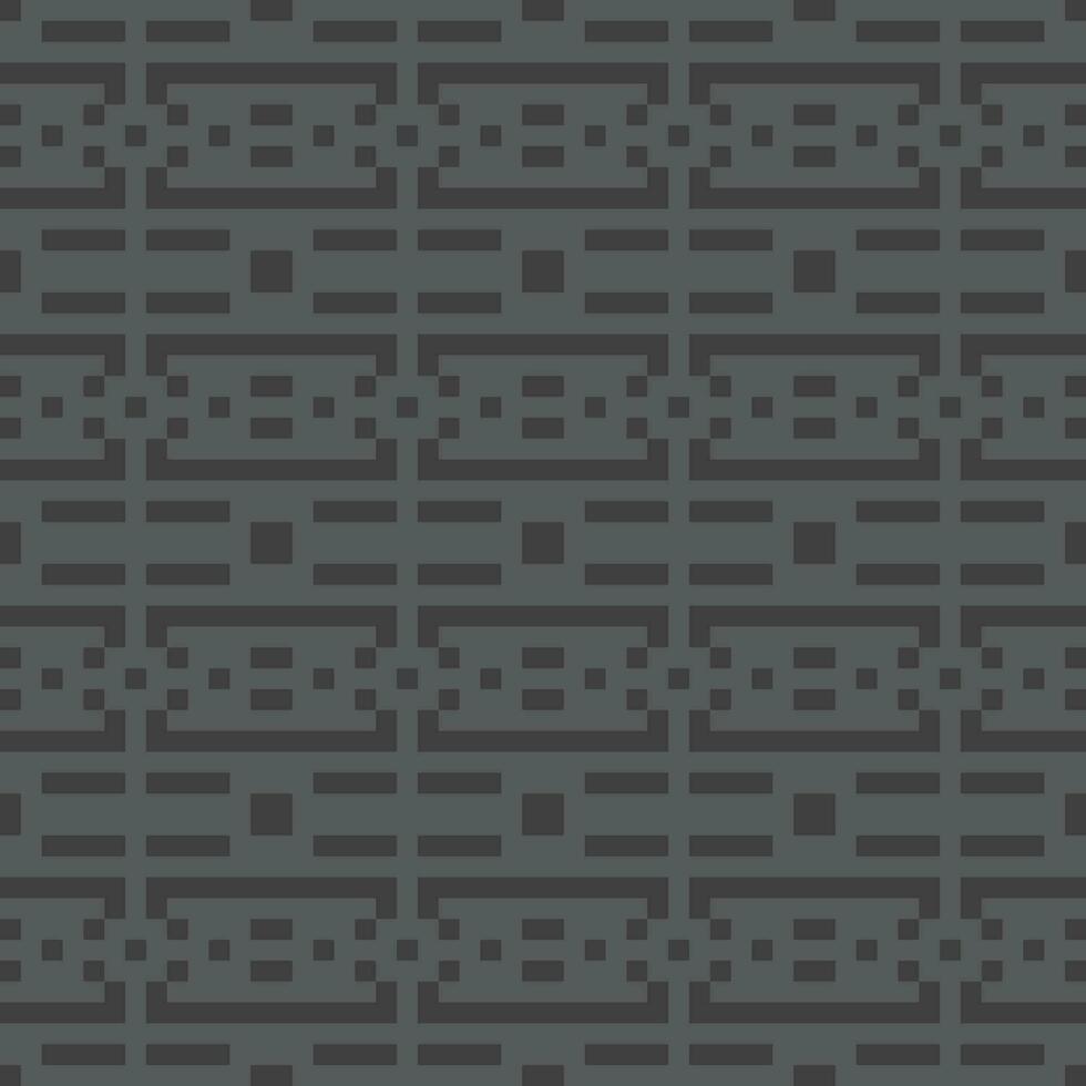 une noir et gris modèle avec carrés vecteur