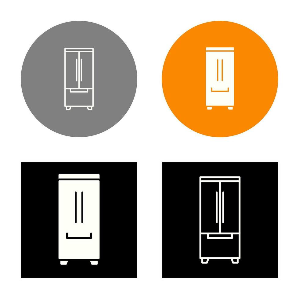 icône de vecteur de réfrigérateur