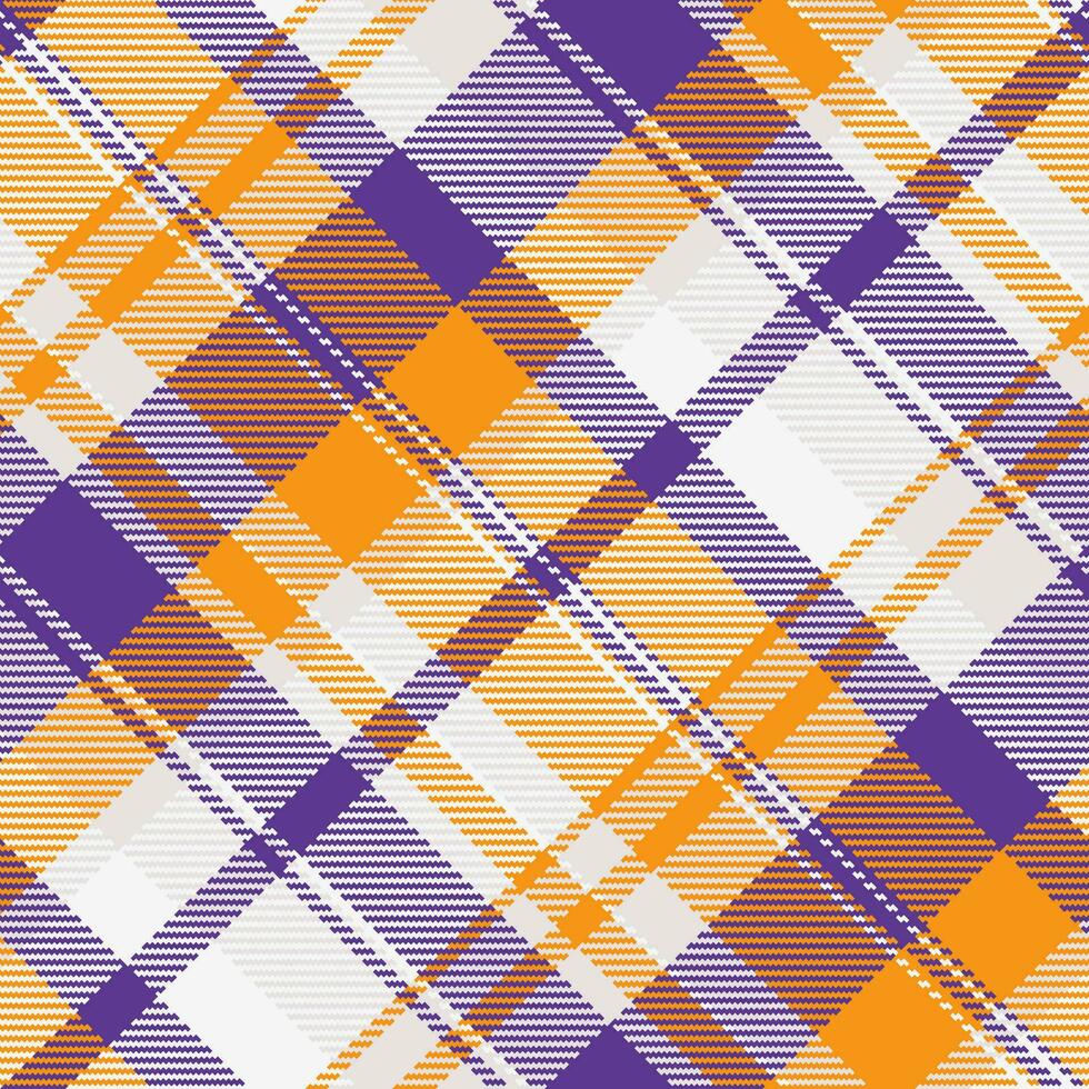 vecteur plaid en tissu de vérifier tartan Contexte avec une modèle sans couture texture textile.