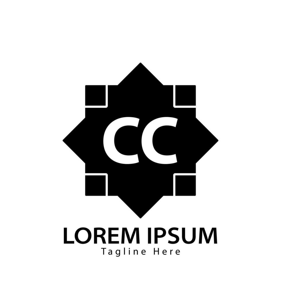 lettre cc logo. c c. cc logo conception vecteur illustration pour Créatif entreprise, entreprise, industrie. pro vecteur