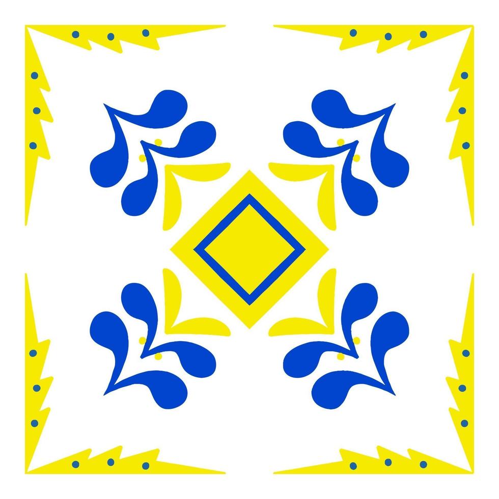 patchwork intérieur géométrique marocain. papier peint marocain azulejo vecteur