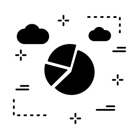 icône de graphique vectoriel