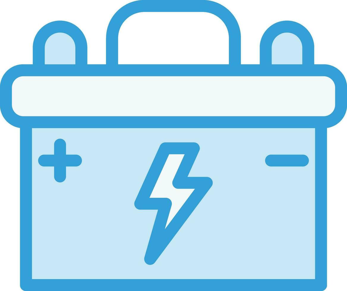 illustration de conception d'icône de vecteur de batterie