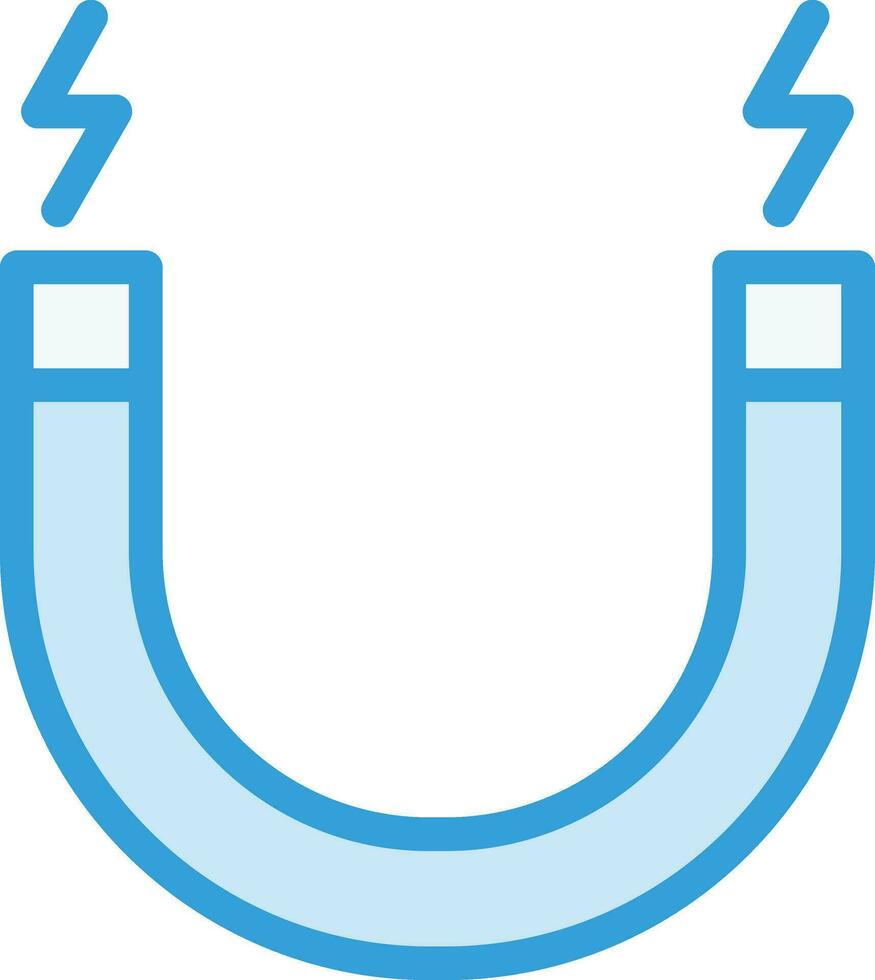 illustration de conception d'icône de vecteur d'aimant