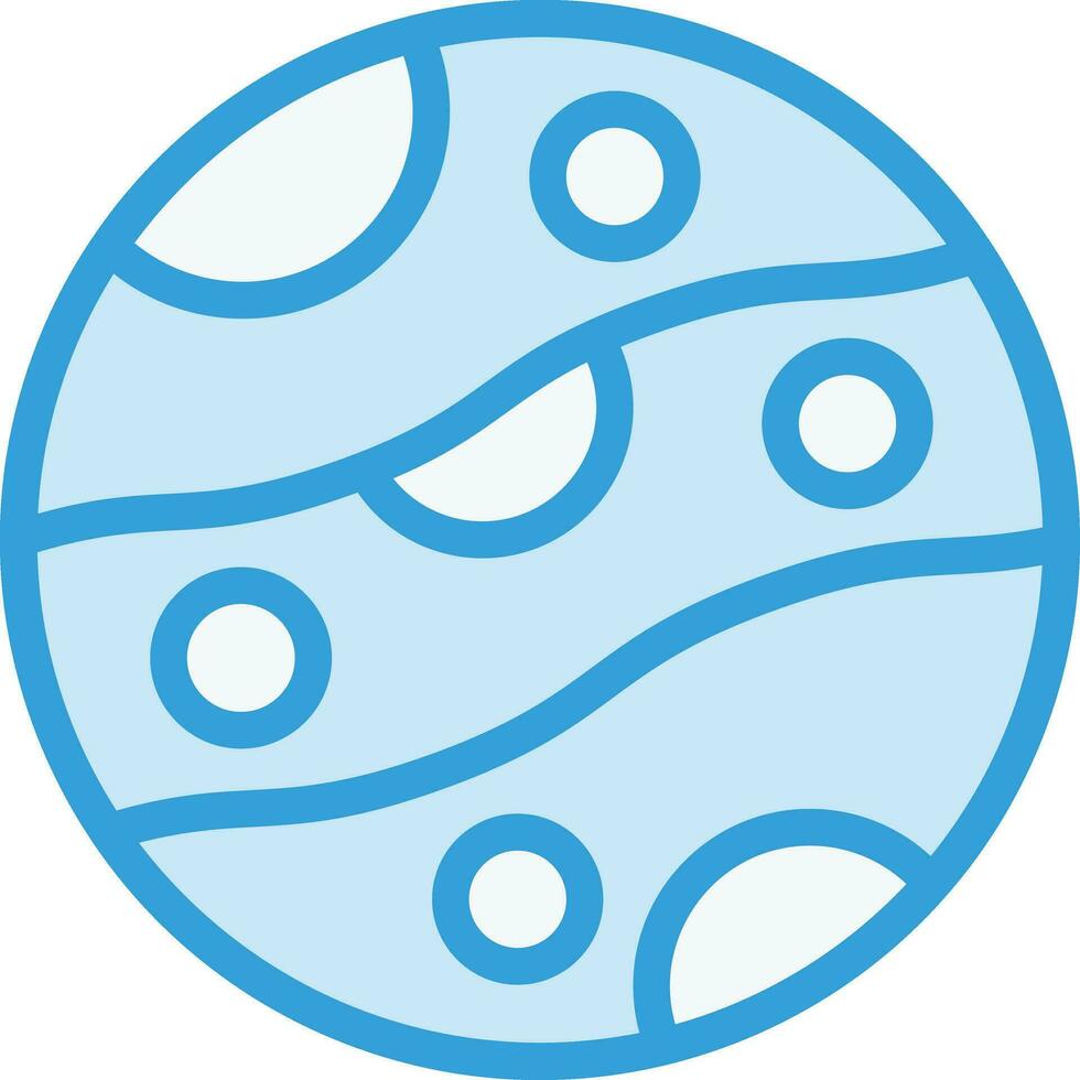 illustration de conception d'icône de vecteur de planète