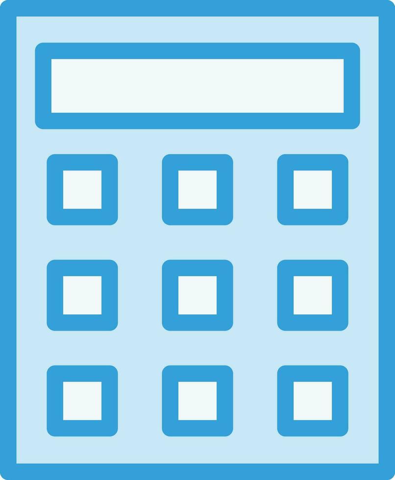 calculatrice vecteur icône illustration de conception