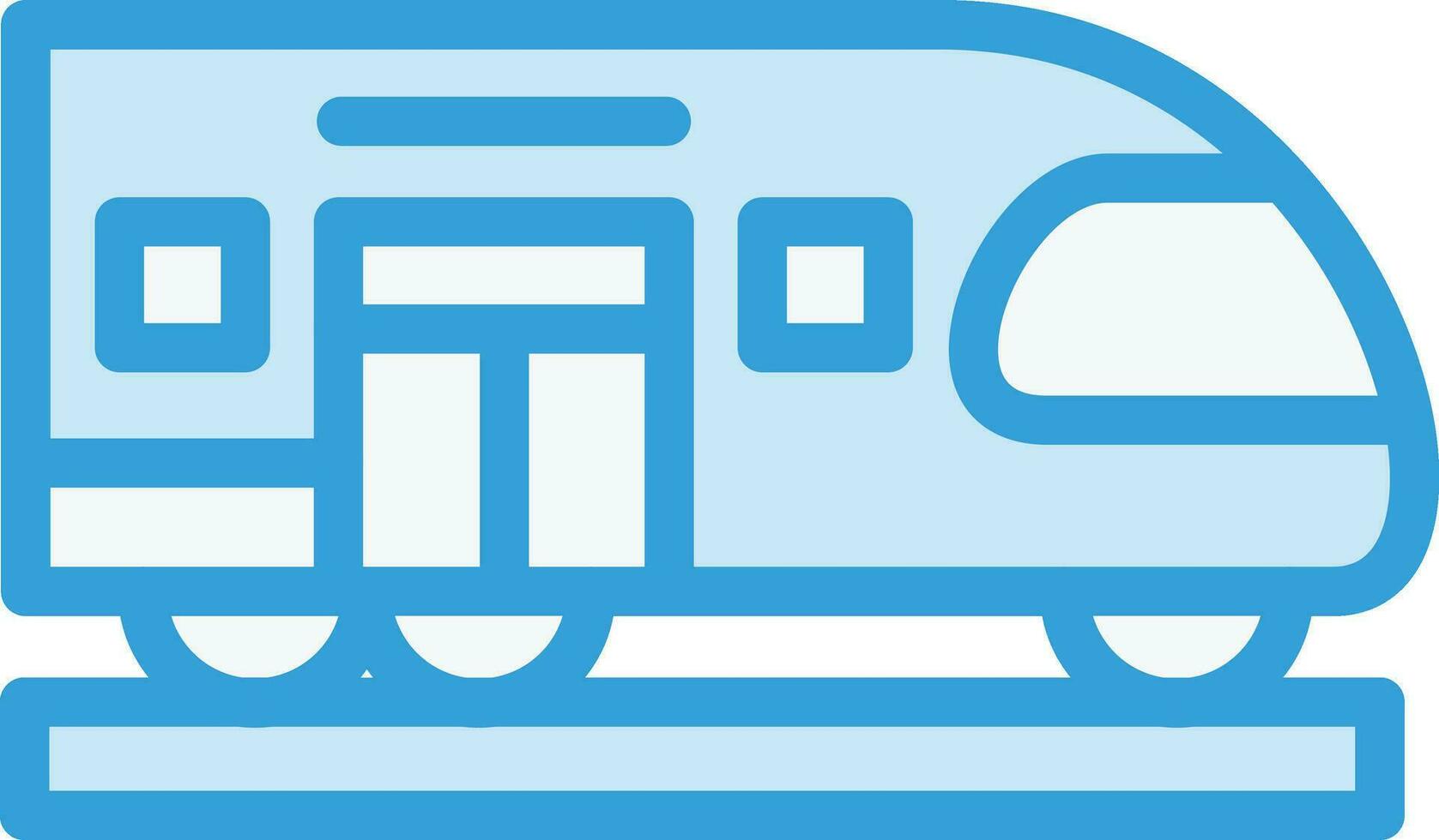 illustration de conception d'icône de vecteur de train