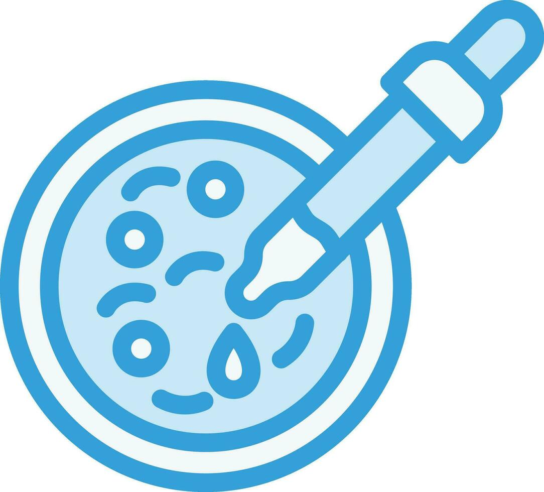 illustration de conception d'icône de vecteur de petri