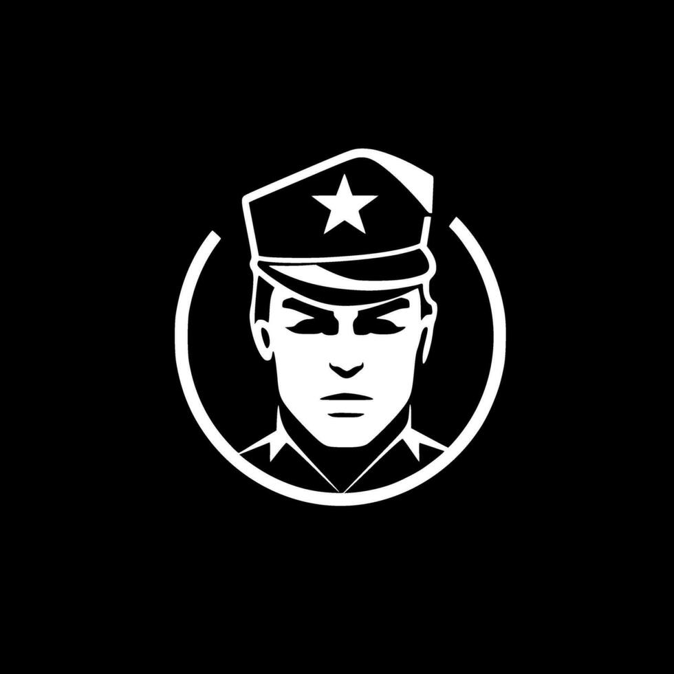 militaire - haute qualité vecteur logo - vecteur illustration idéal pour T-shirt graphique