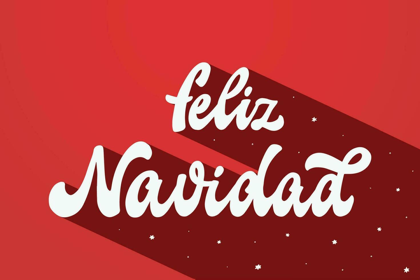 feliz navidad caractères citation dans Espagnol 'joyeux Noël' pour affiches, salutation cartes, impressions, faire-part, fonds d'écran, bannières, panneaux, autocollants, etc. eps dix vecteur