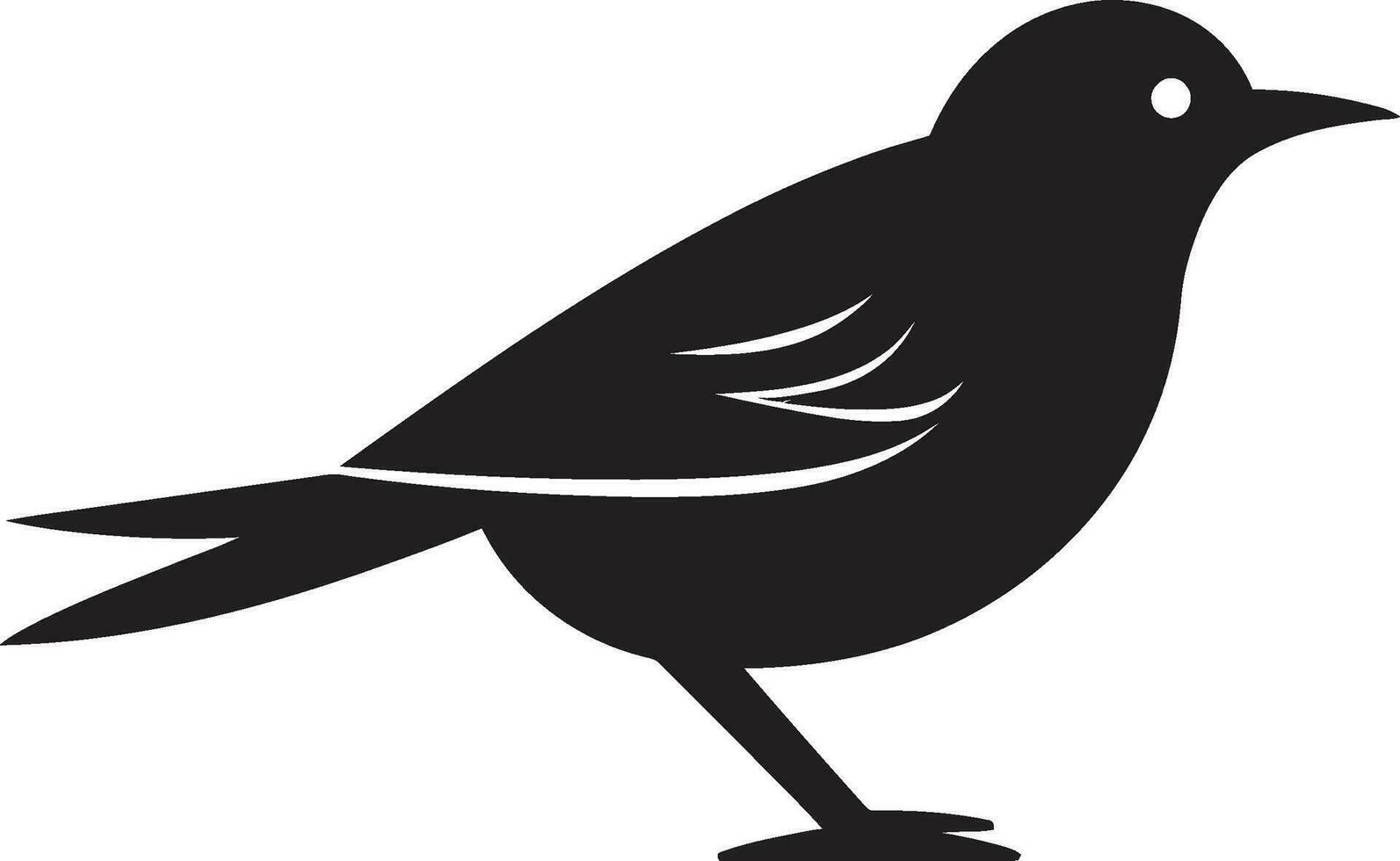 martins-pêcheurs tranquillité icône faucon dans vol crête vecteur