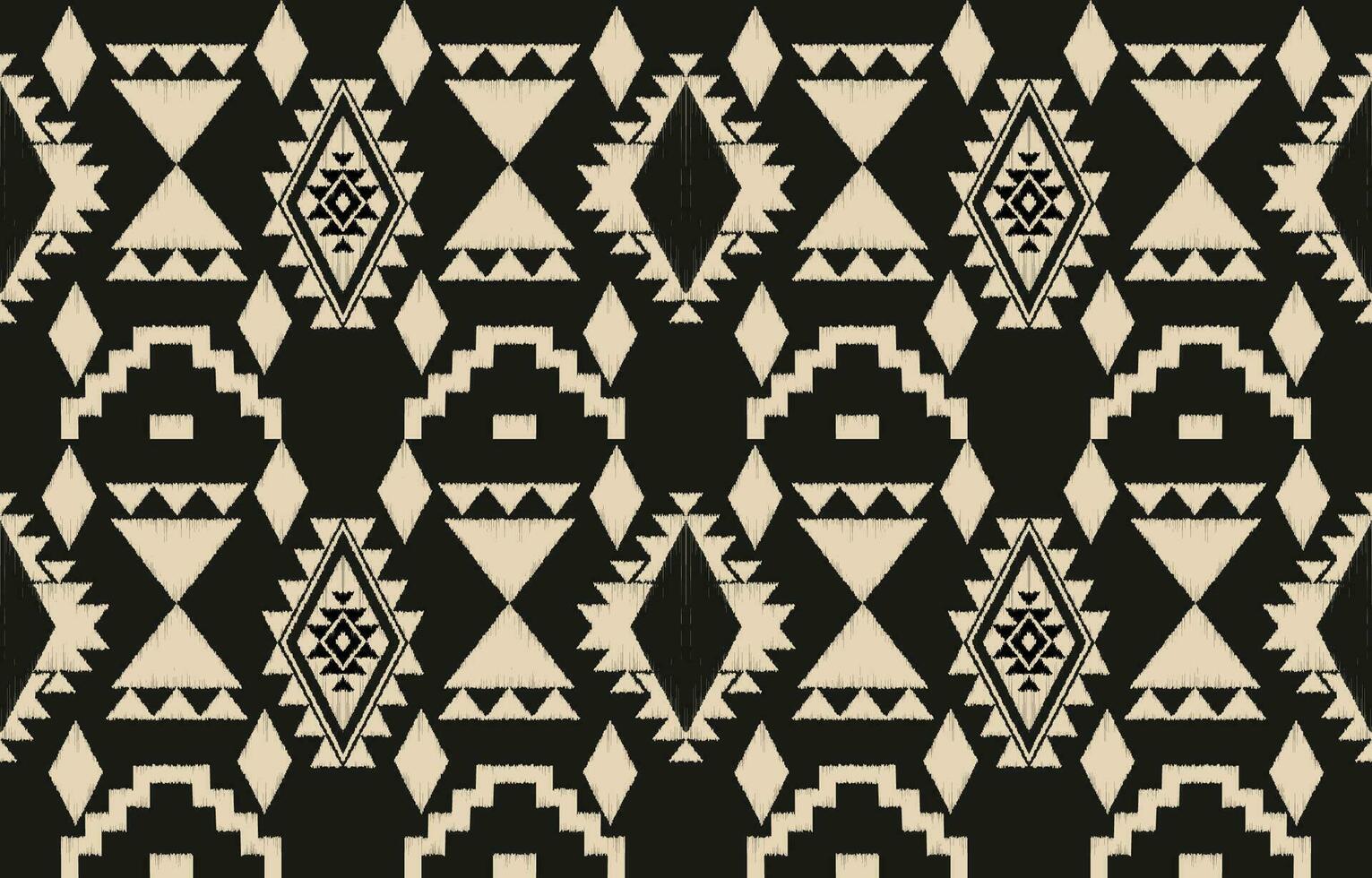 ethnique abstrait ikat art. aztèque ornement imprimer. géométrique ethnique modèle sans couture Couleur Oriental. conception pour Contexte ,rideau, tapis, fond d'écran, vêtements, emballage, batique, vecteur illustration.