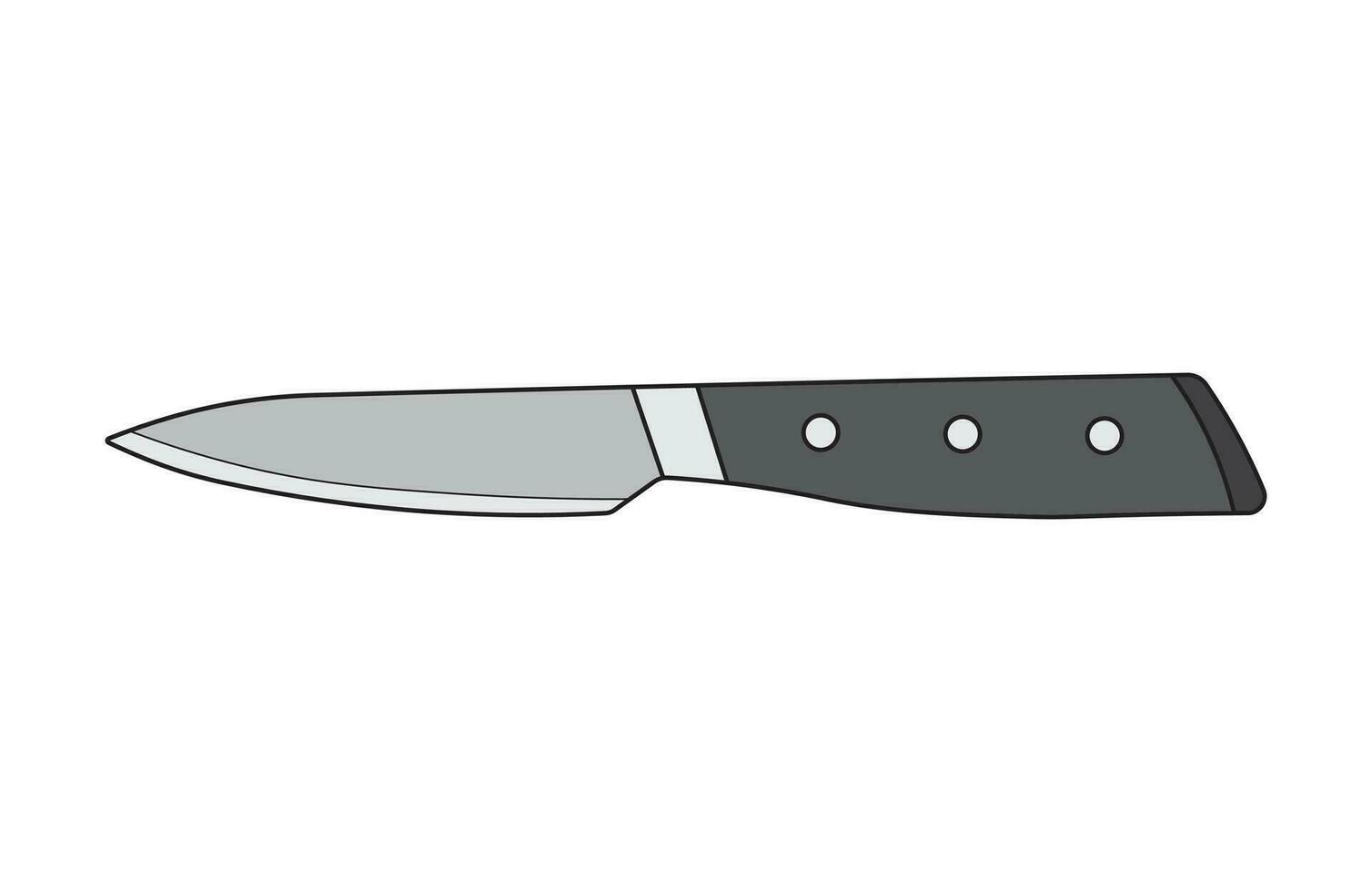 des gamins dessin dessin animé vecteur illustration appairage couteau isolé dans griffonnage style