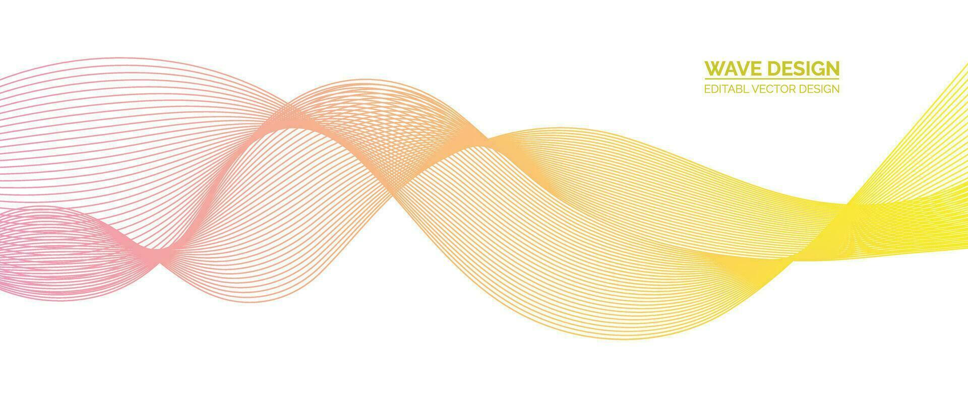coloré moderne dynamique vague lignes Contexte texture modèle vecteur conception