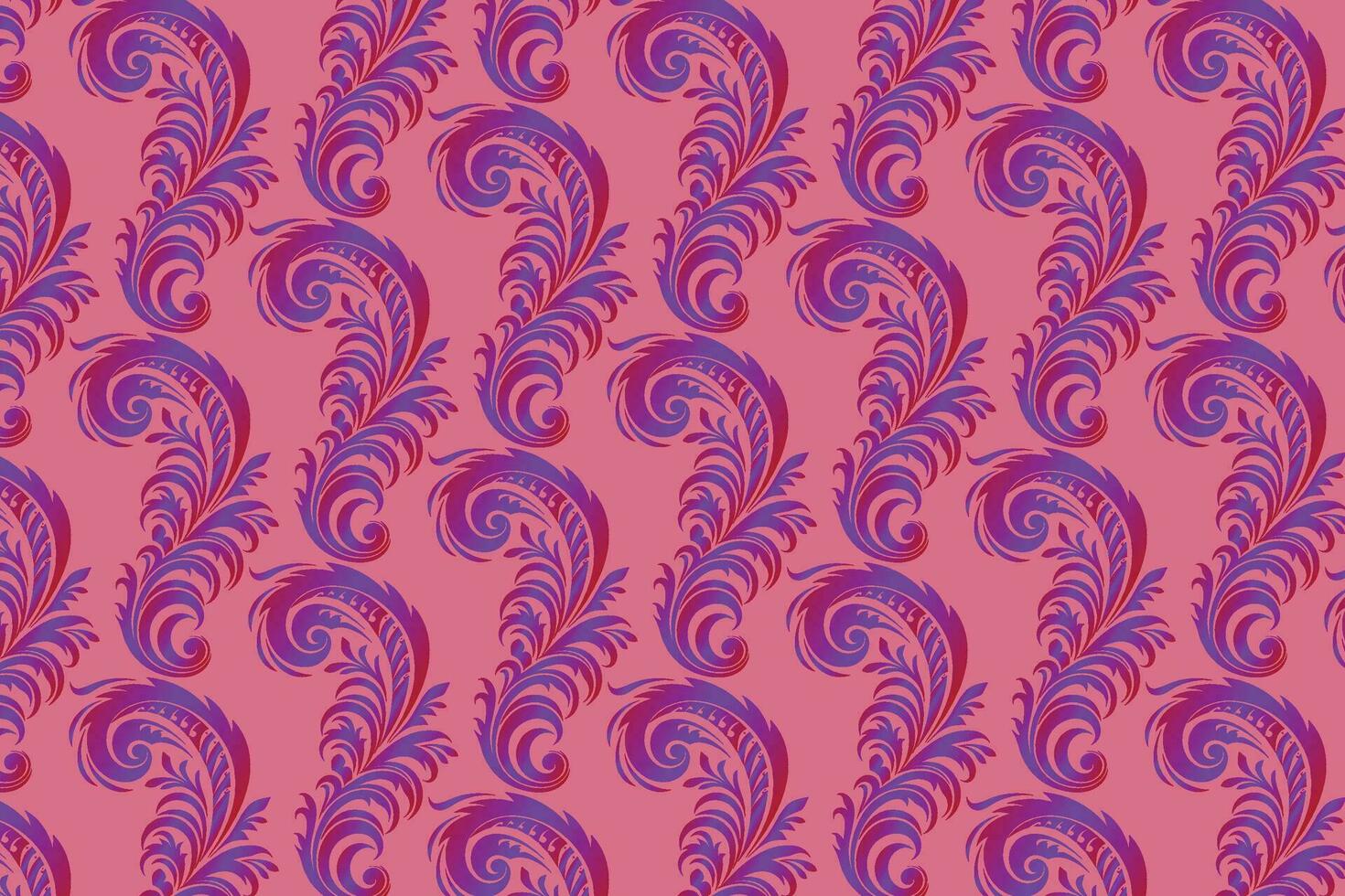 rose et violet paisley modèle Contexte vecteur