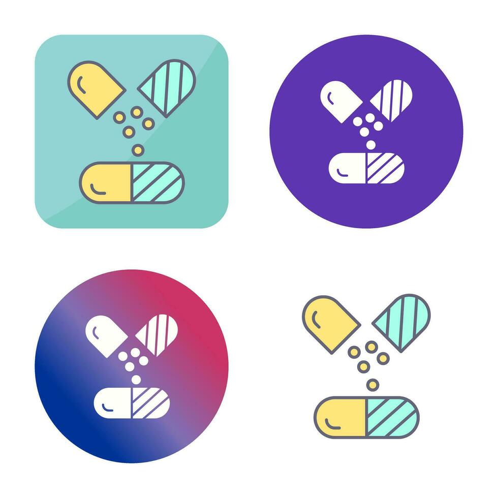 icône de vecteur de capsule