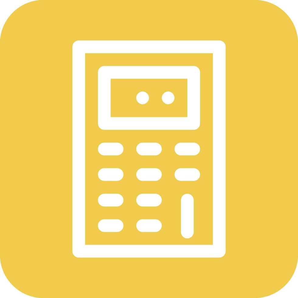 icône de vecteur de calculatrice