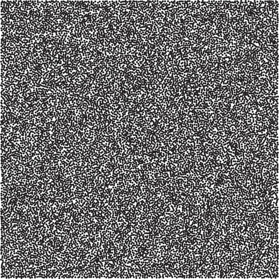 une noir et blanc image de une texture, confettis ou blanc bruit vecteur